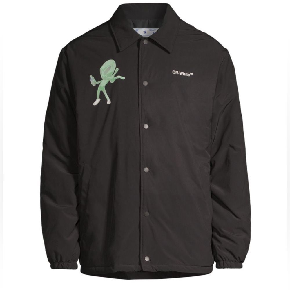 OFF-WHITE Limited Edition Alien Spray World Padded Jacket